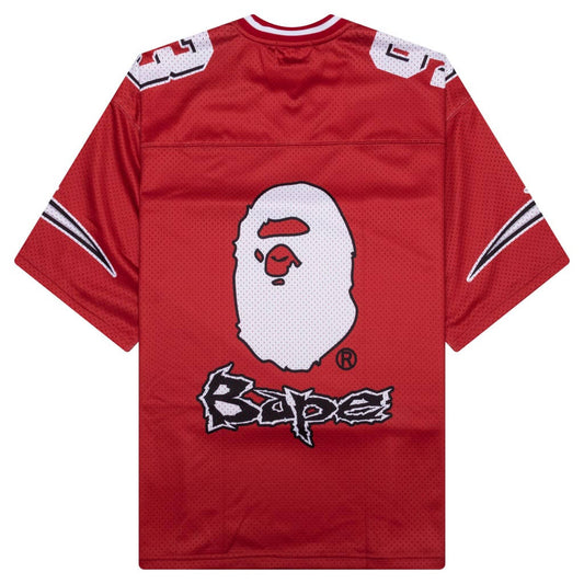 Football Relaxed Fit Tee - Red