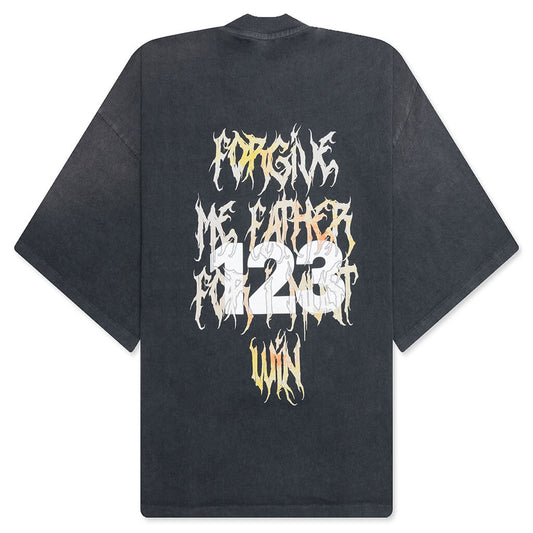 Forgive Me Vintage S/S Tee - Vintage Black