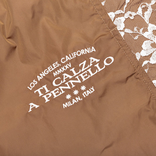 Francesca Track Pants - Brown