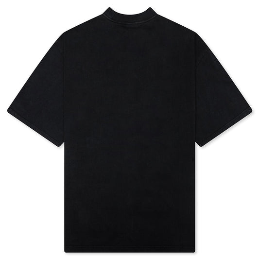 Frank S/S Tee - Charcoal Art
