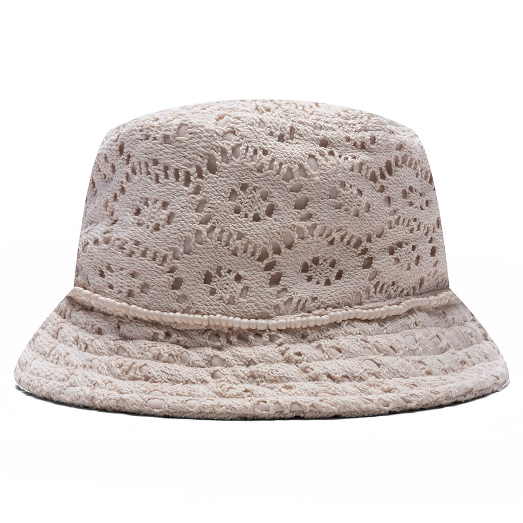 Friendship Crochet Bucket Hat - Bone