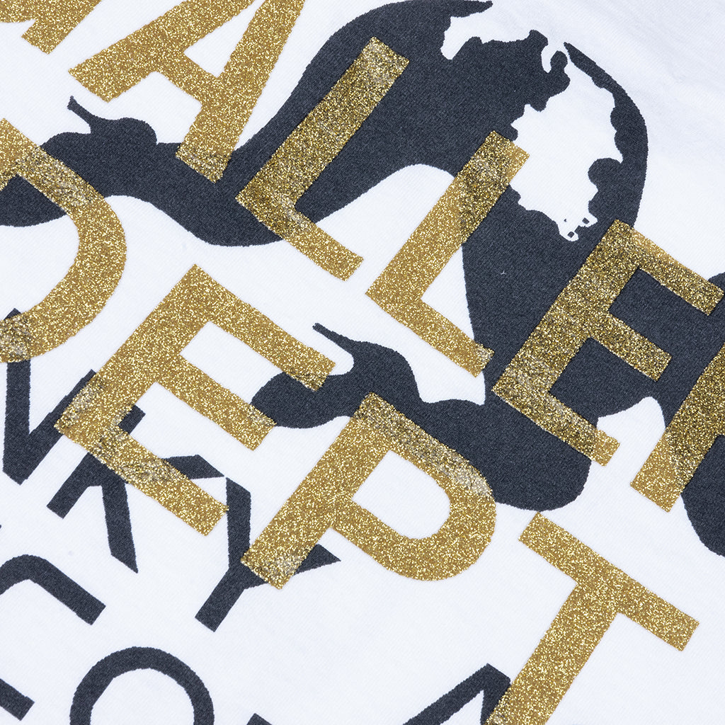 Funky Ass Records Tee - Clean White