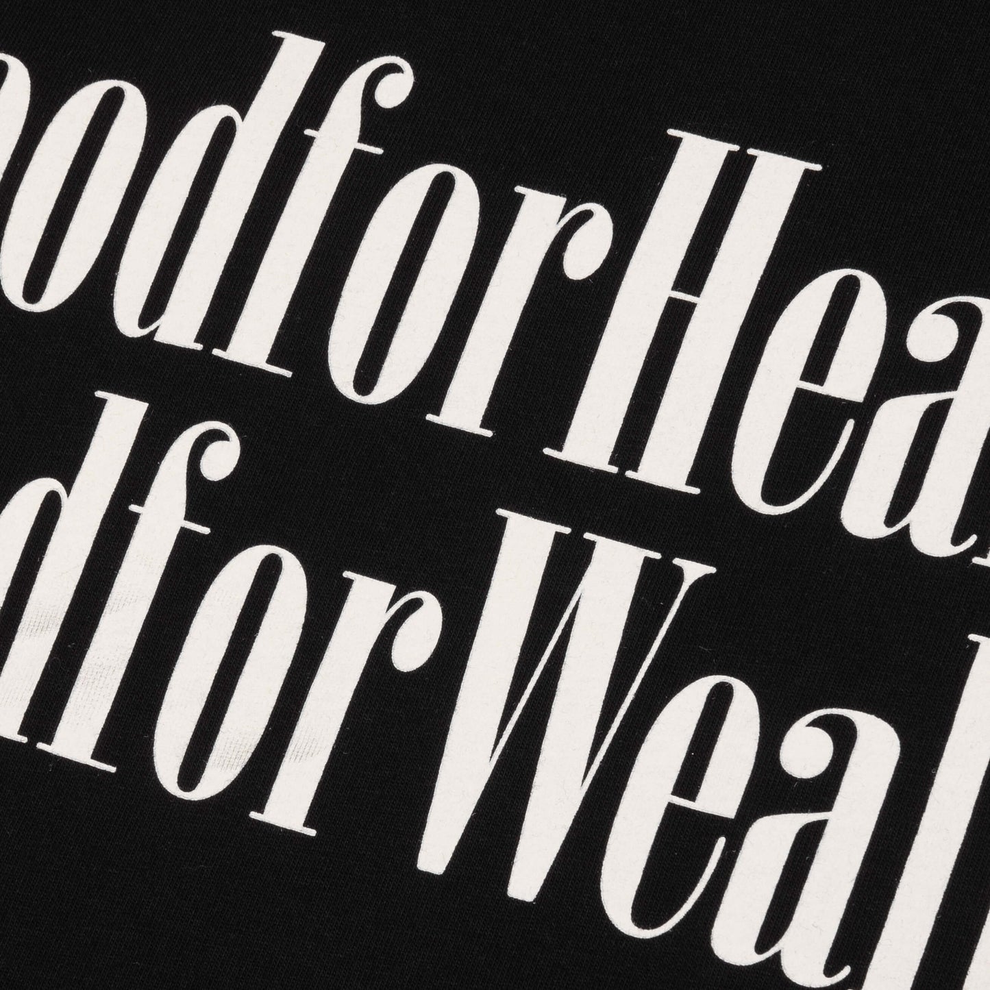 GFH/GFW L/S Tee - Black