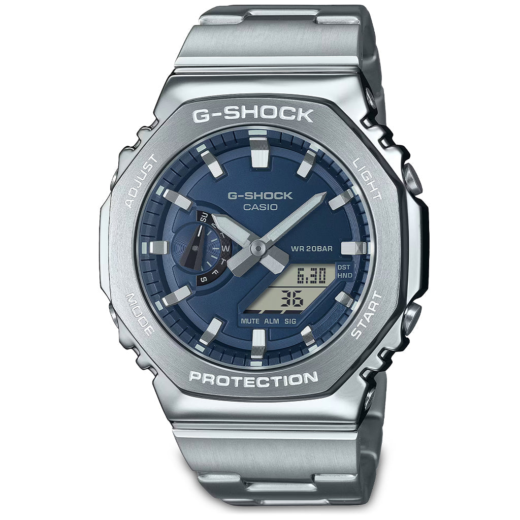 GM2110D-2B - Silver/Navy Blue