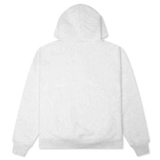 Gear Applique Hoodie - Ash Heather