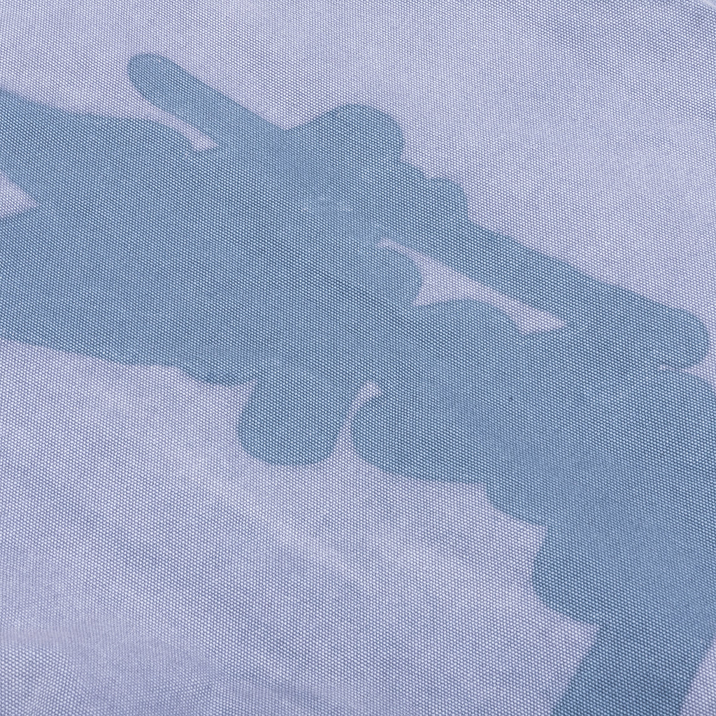 Ghost Logo Canvas Varsity - Blu
