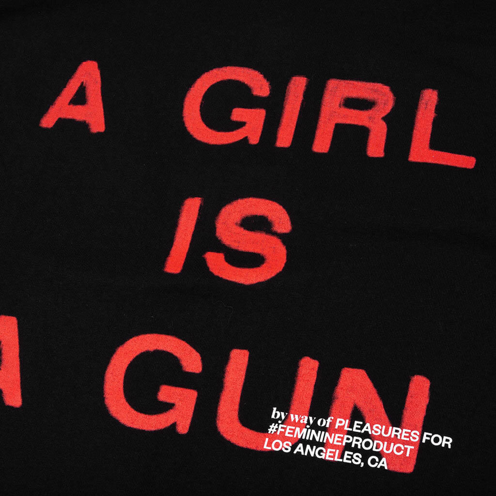 Girl Is A Gun T-Shirt - Black