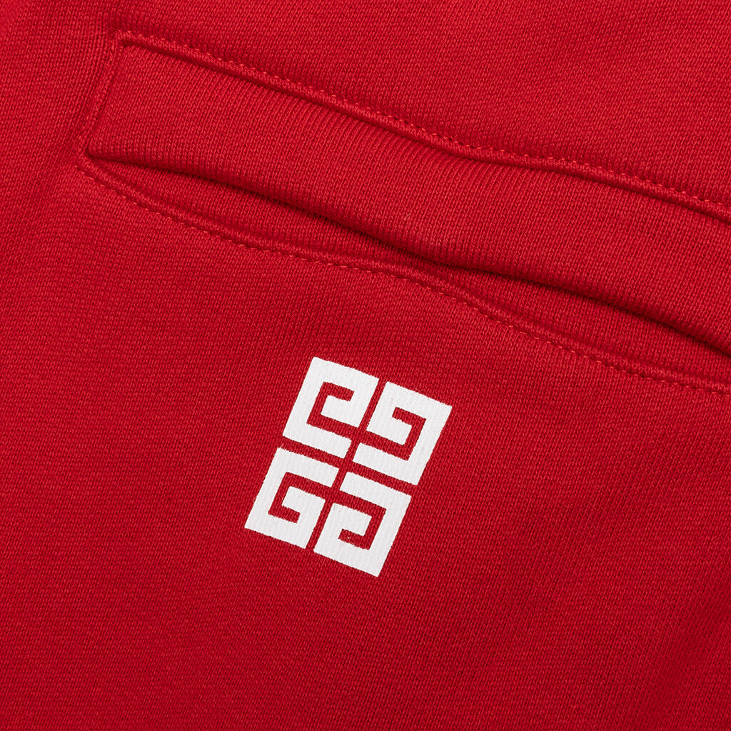 Archetype Bermuda Shorts - Vermillion