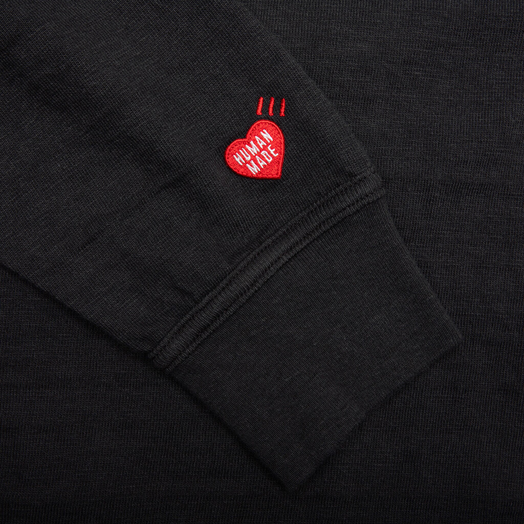 Graphic L/S T-Shirt #7 - Black