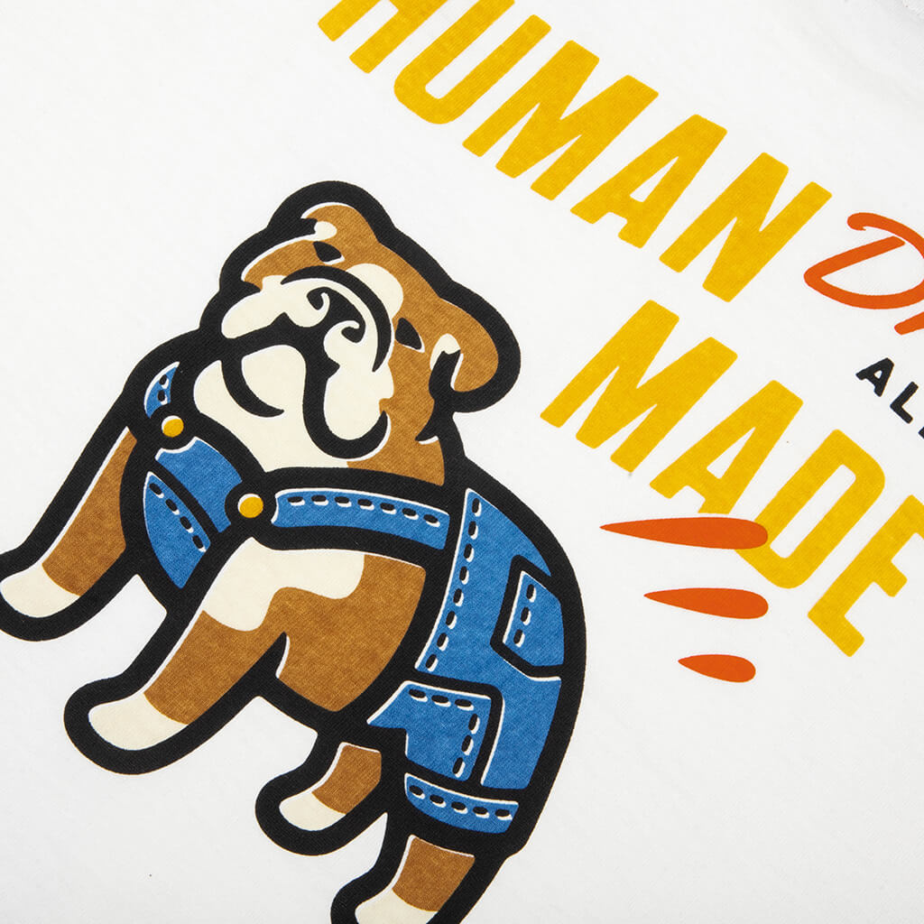 Graphic L/S T-Shirt #37 - White