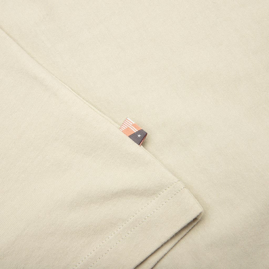 H Stamp Box Tee - Bone