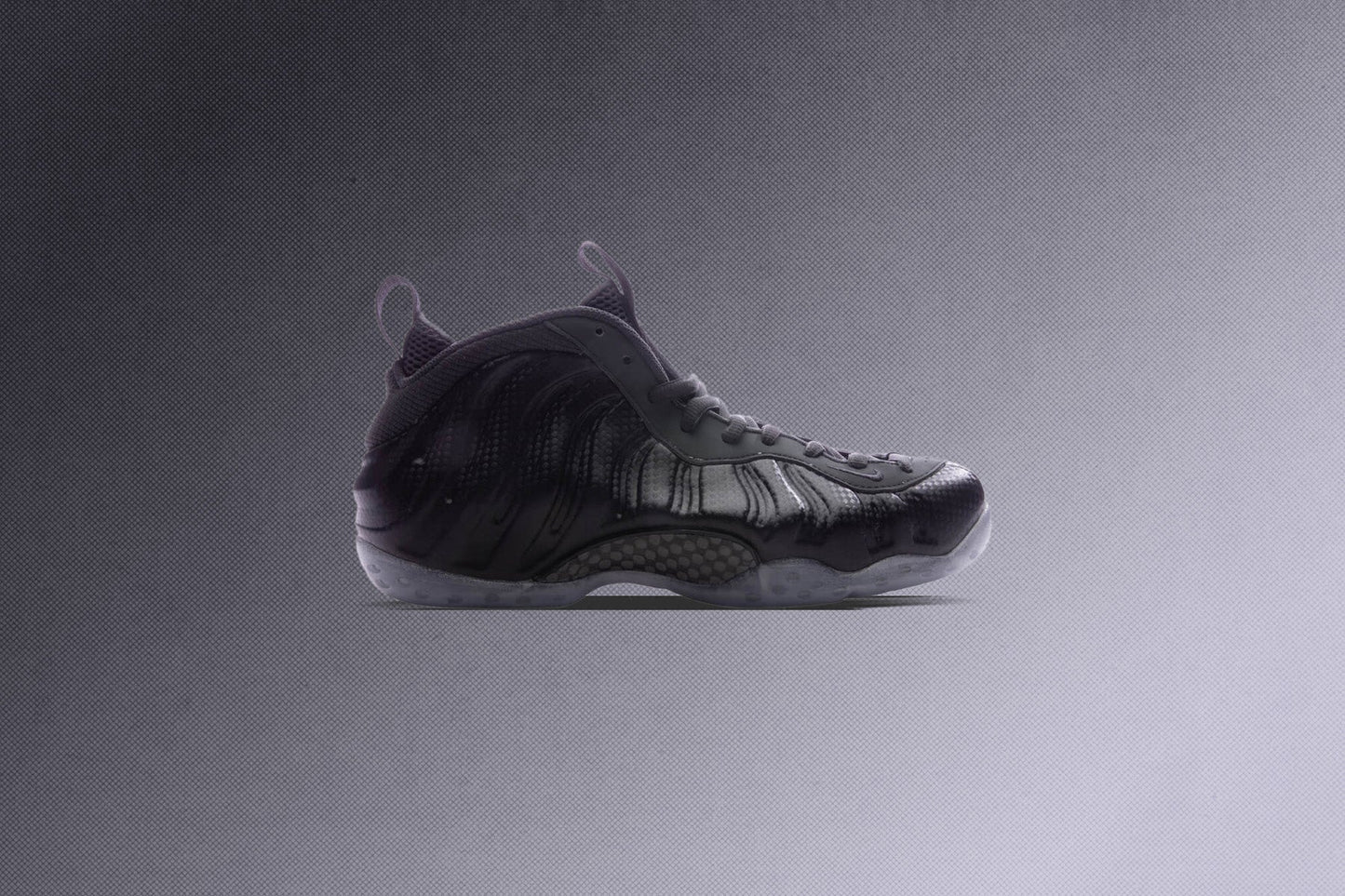 Air Foamposite One 'Carbon Fiber' - Black/Black/Dark Smoke Grey