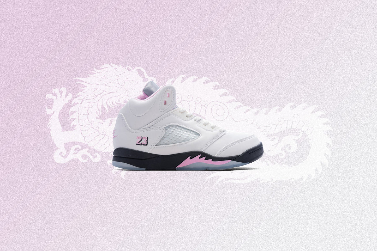 Air Jordan 5 Retro OG '35th Anniversary' (PS) - White/Black/Med Soft Pink/White
