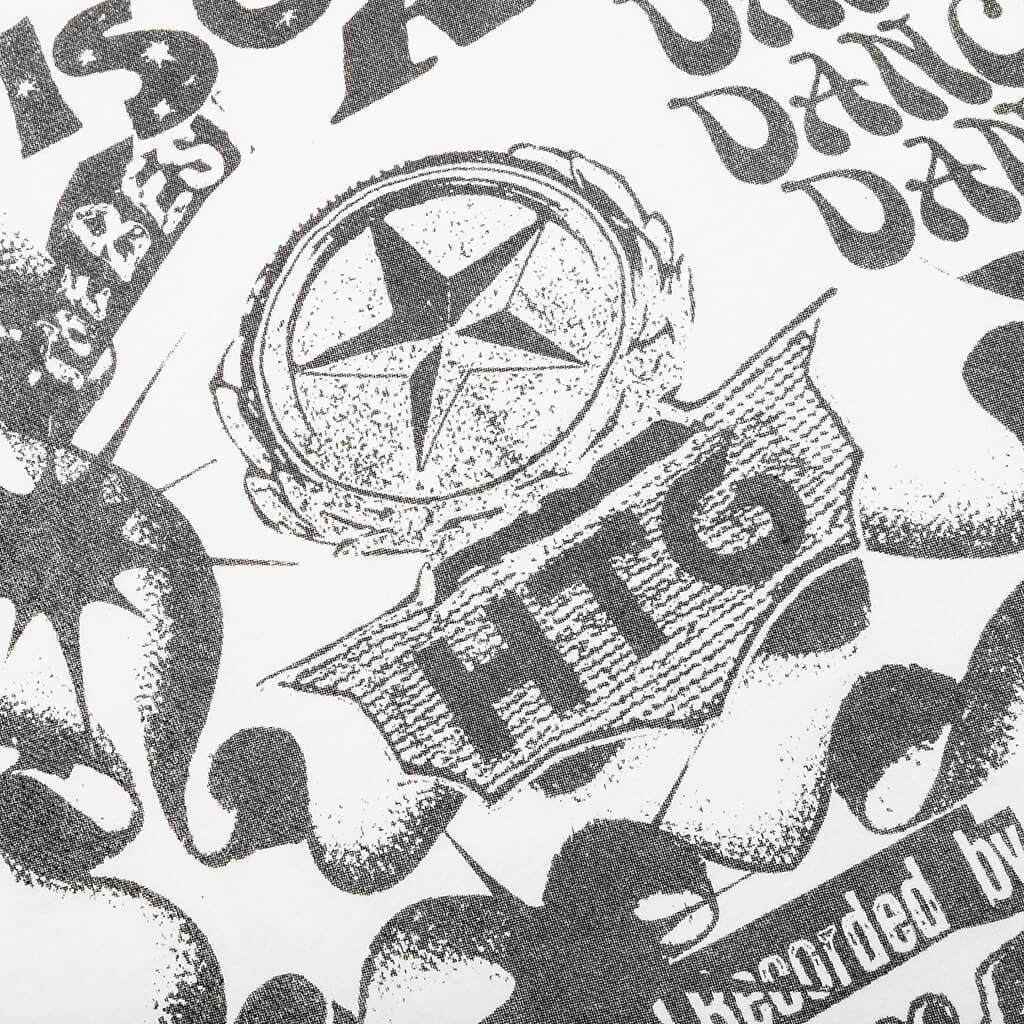 HTG Hotel Collage S/S Tee - White