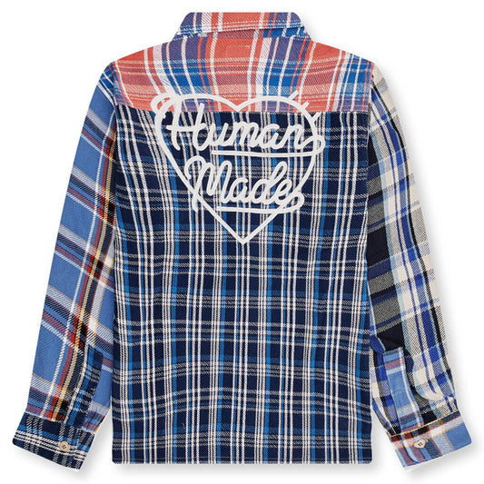 Crazy Check L/S Shirt - Blue