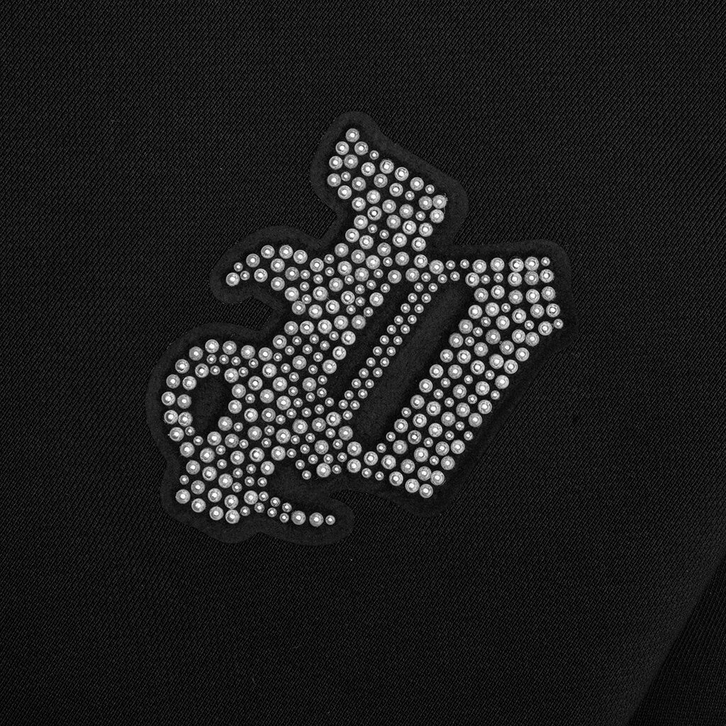 Heavyweight Fleece Oversized Hoodie - Black