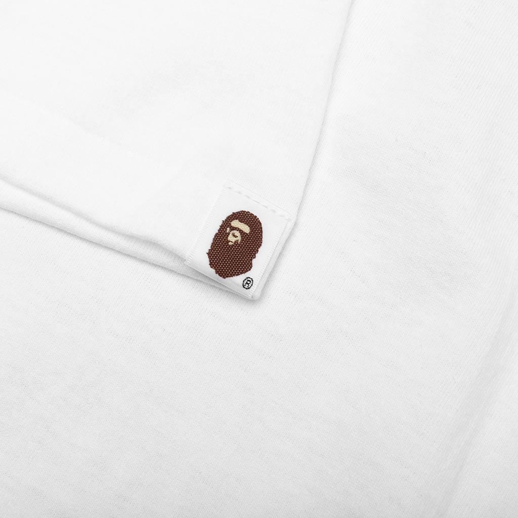 Hand Draw Pattern Tee - White