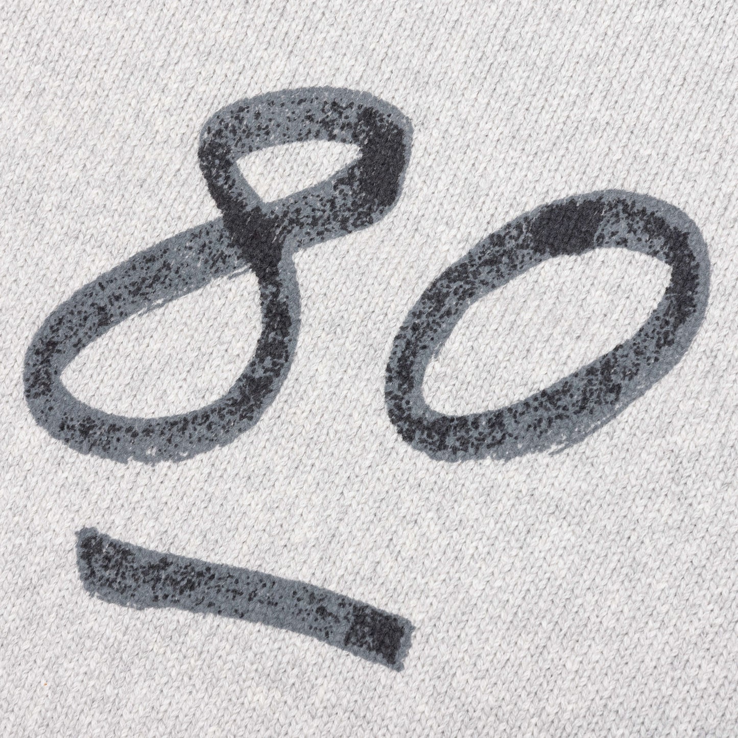 Handwritten Sweater - Heather Grey