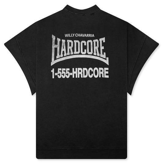 Hardcore Muscle Tee - Black Beauty