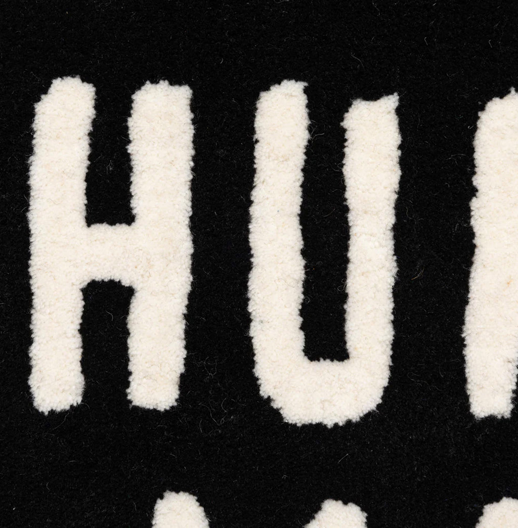 Heart Rug Medium - Black