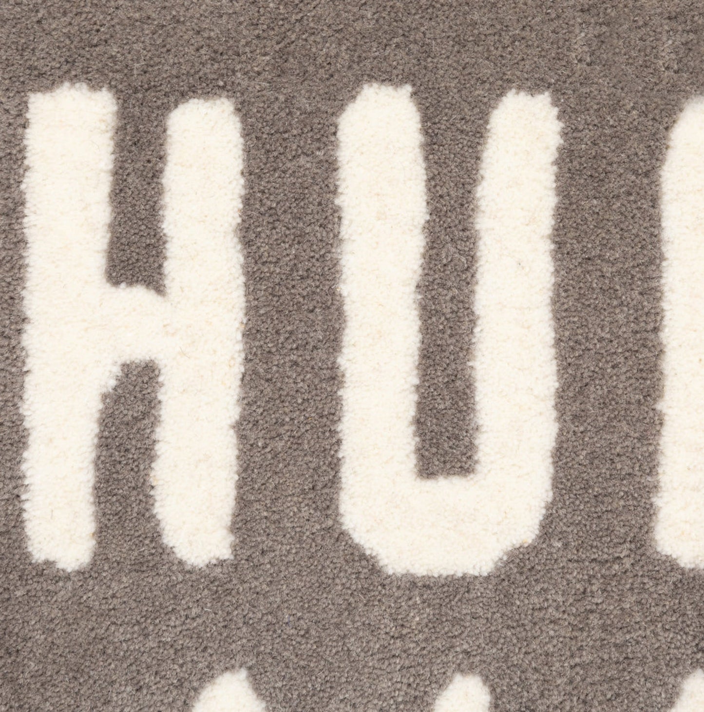 Heart Rug Medium - Gray