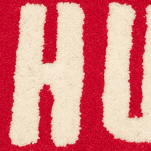 Heart Rug Medium - Red