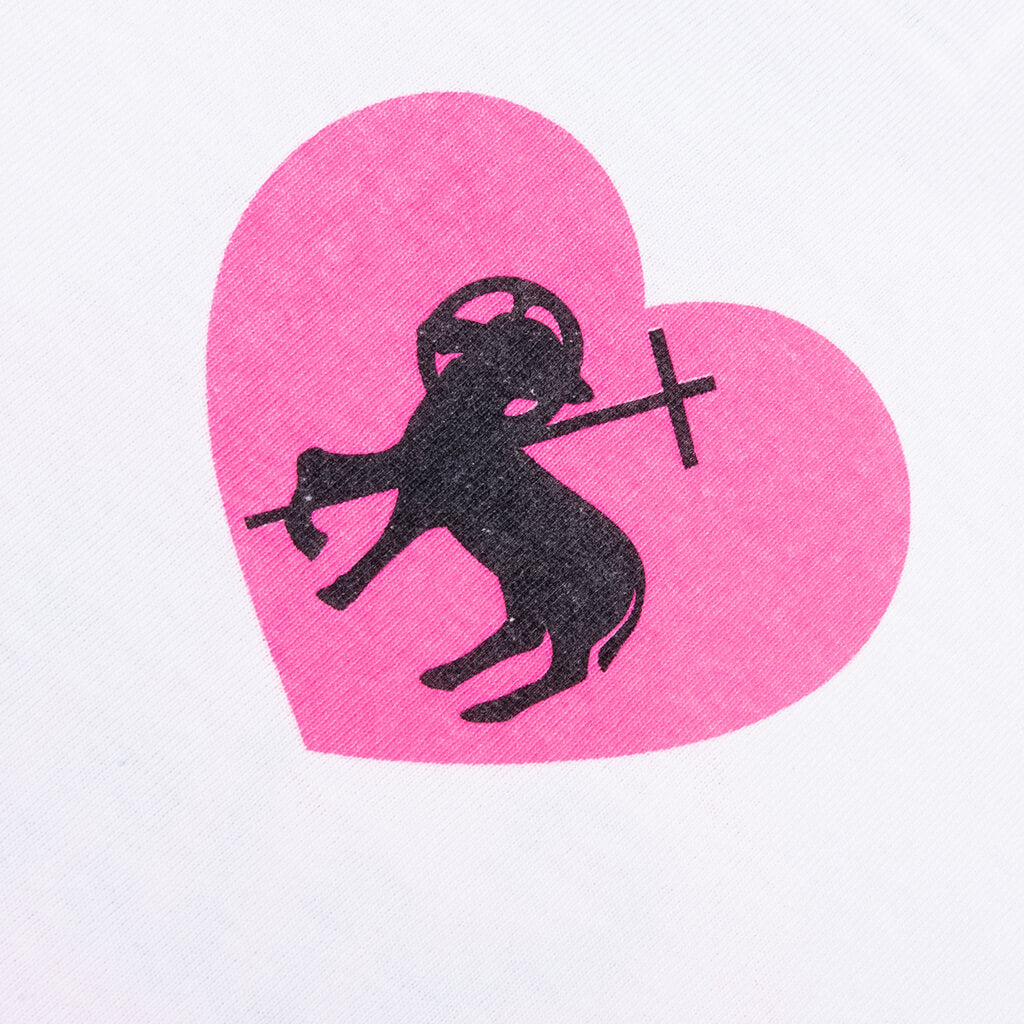 Heart Saint S/S Tee - White