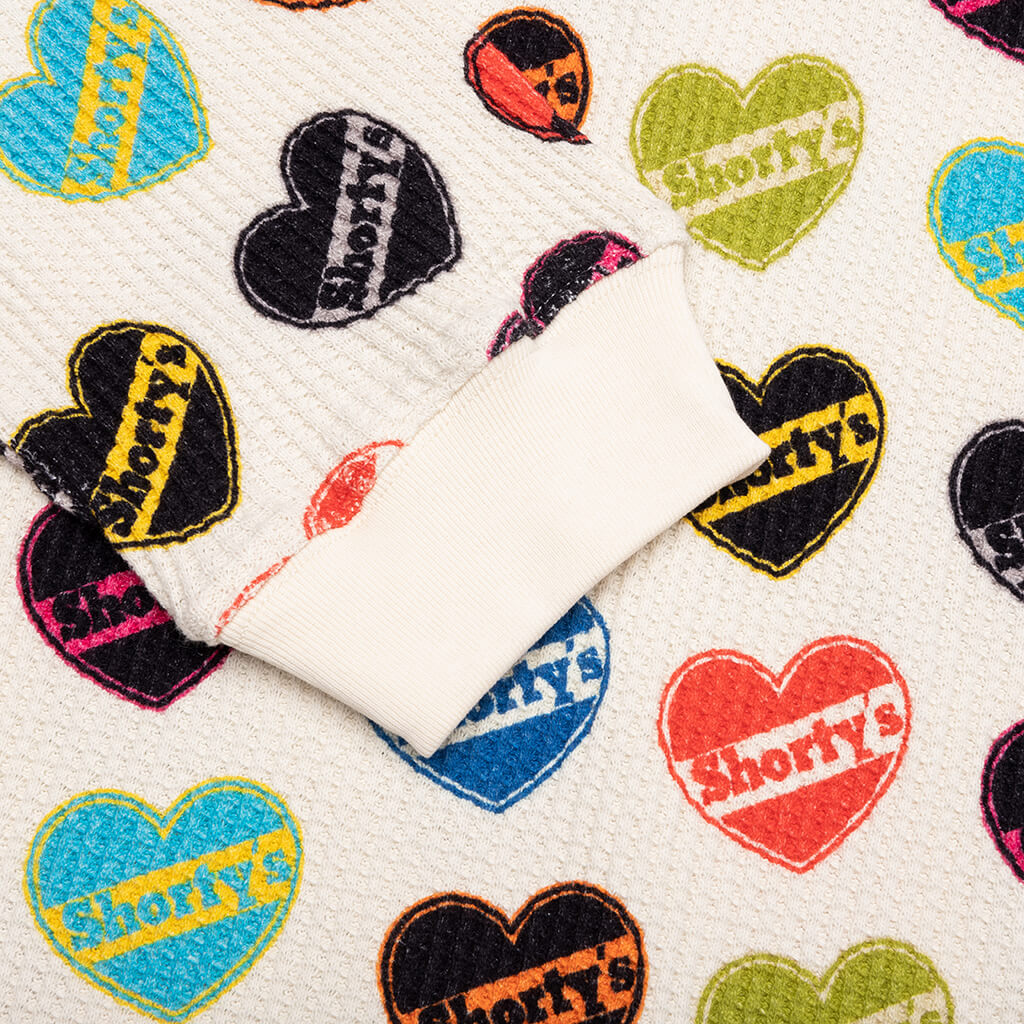 Heart Thermal Long Sleeve - Natural