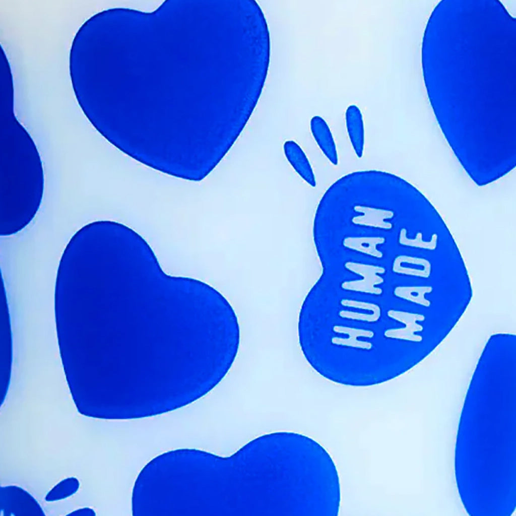 Heart Pattern Tumbler - Blue