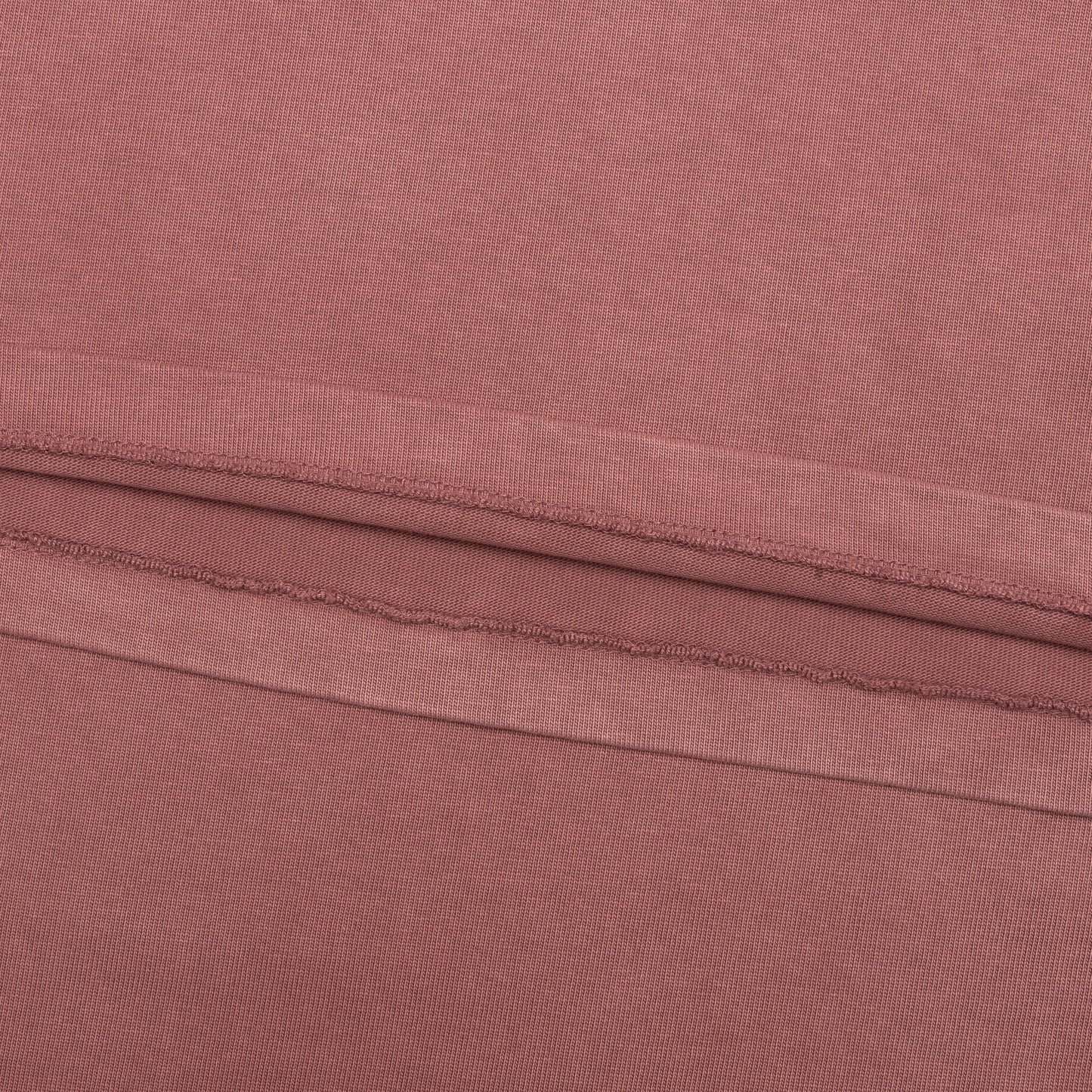 Heavy Crewneck Tee - Crimson