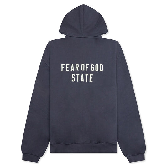 Heavy Fleece Fullzip Hoodie - Marine