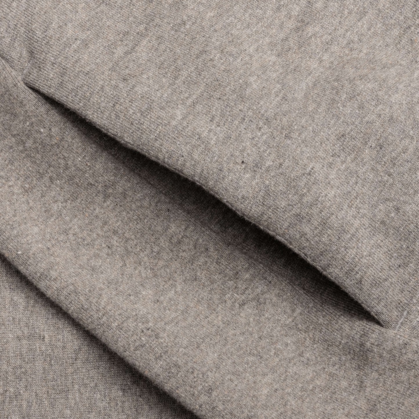 Heavy Fleece Vintage Shrunken Hoodie - Heather Gray