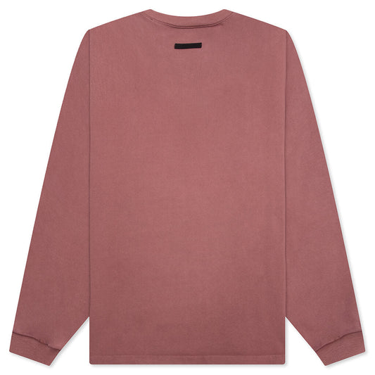 Heavy L/S Tee - Crimson