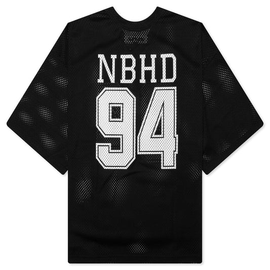 Hockey S/S V Neck - Black