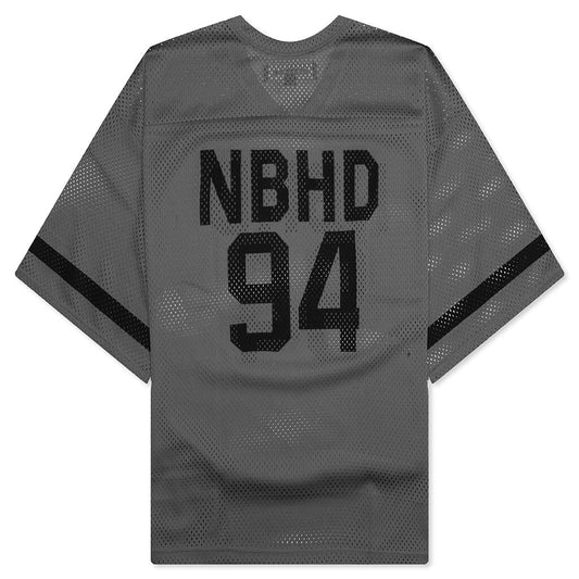 Hockey S/S V Neck Jersey - Gray