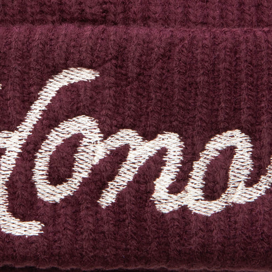 Honor Heavy Knit Beanie - Berry