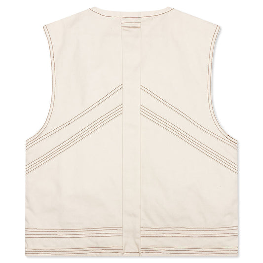 Honor Riding Vest - Bone