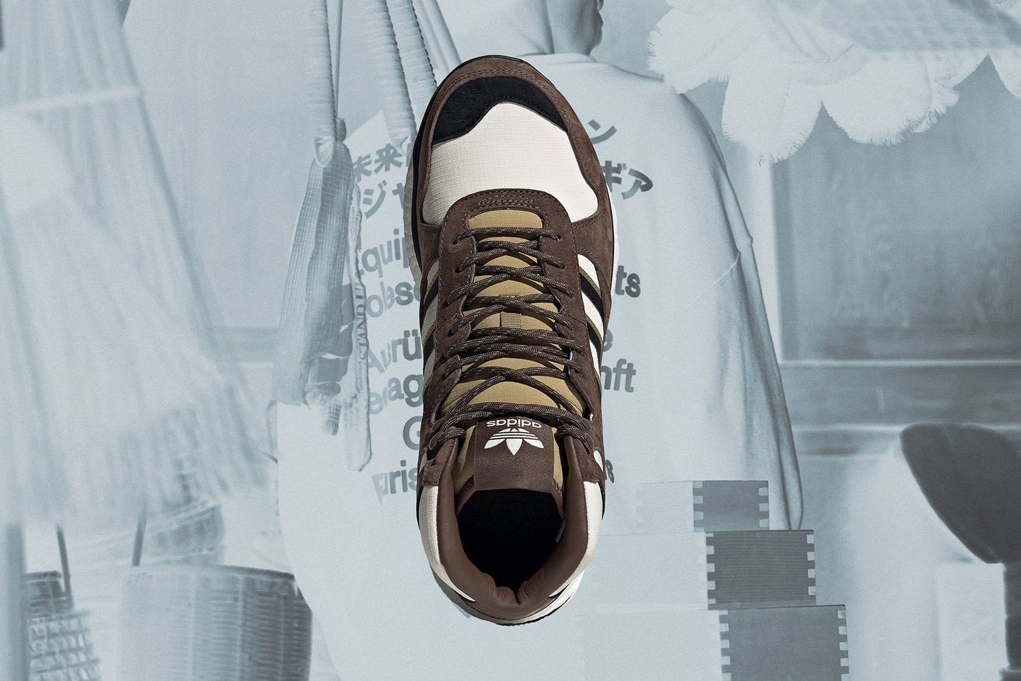 adidas Originals x Human Made Marathon Free Hiker - White/Khaki