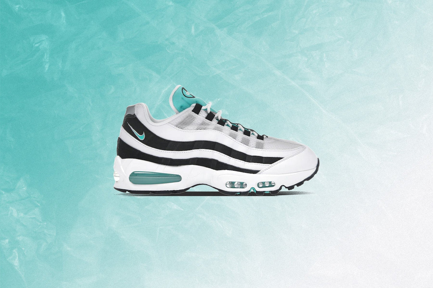 Air Max 95 OG 'Black Border' - White/Hyper Jade/Black/Metallic Silver