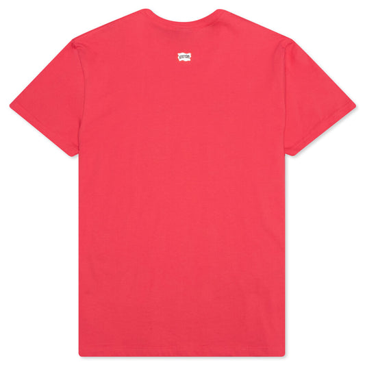 At The Top S/S Tee - Claret Red