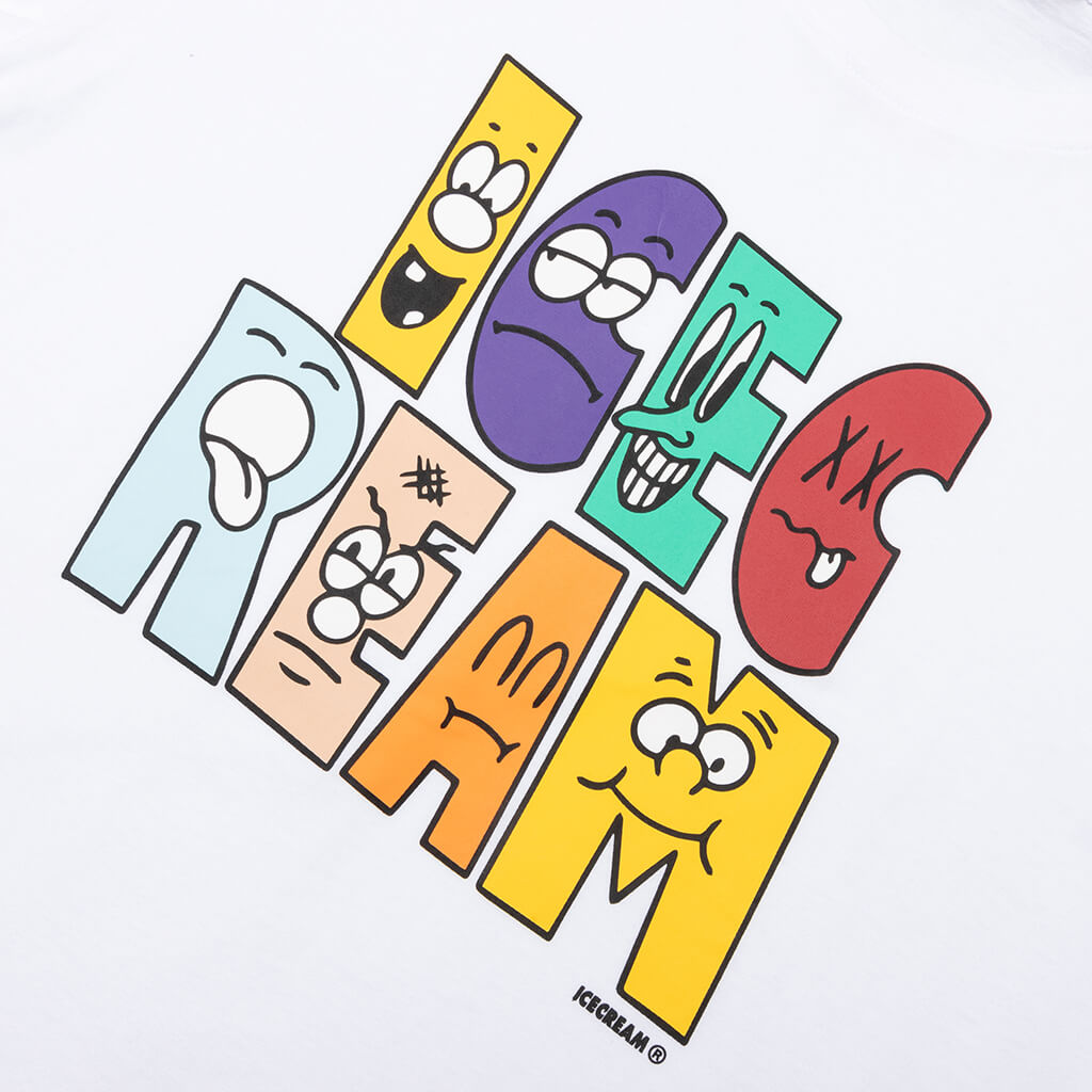 Characters S/S Tee - White