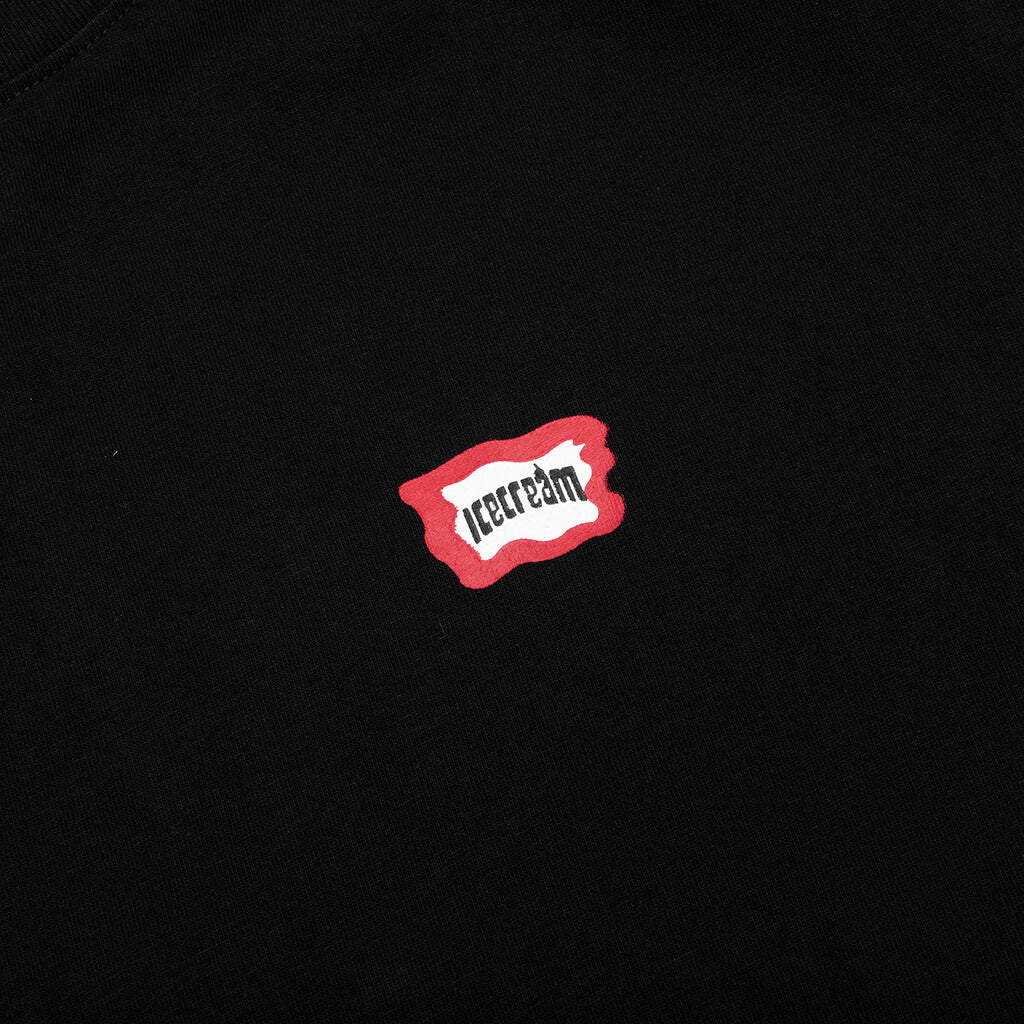 Icecream Diner Food S/S Tee - Black