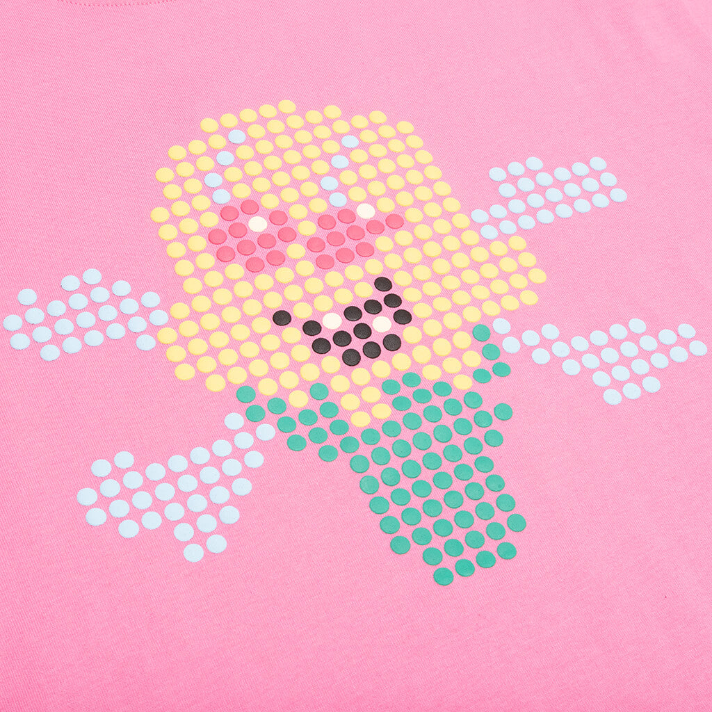 Dots S/S Tee - Rose Bloom