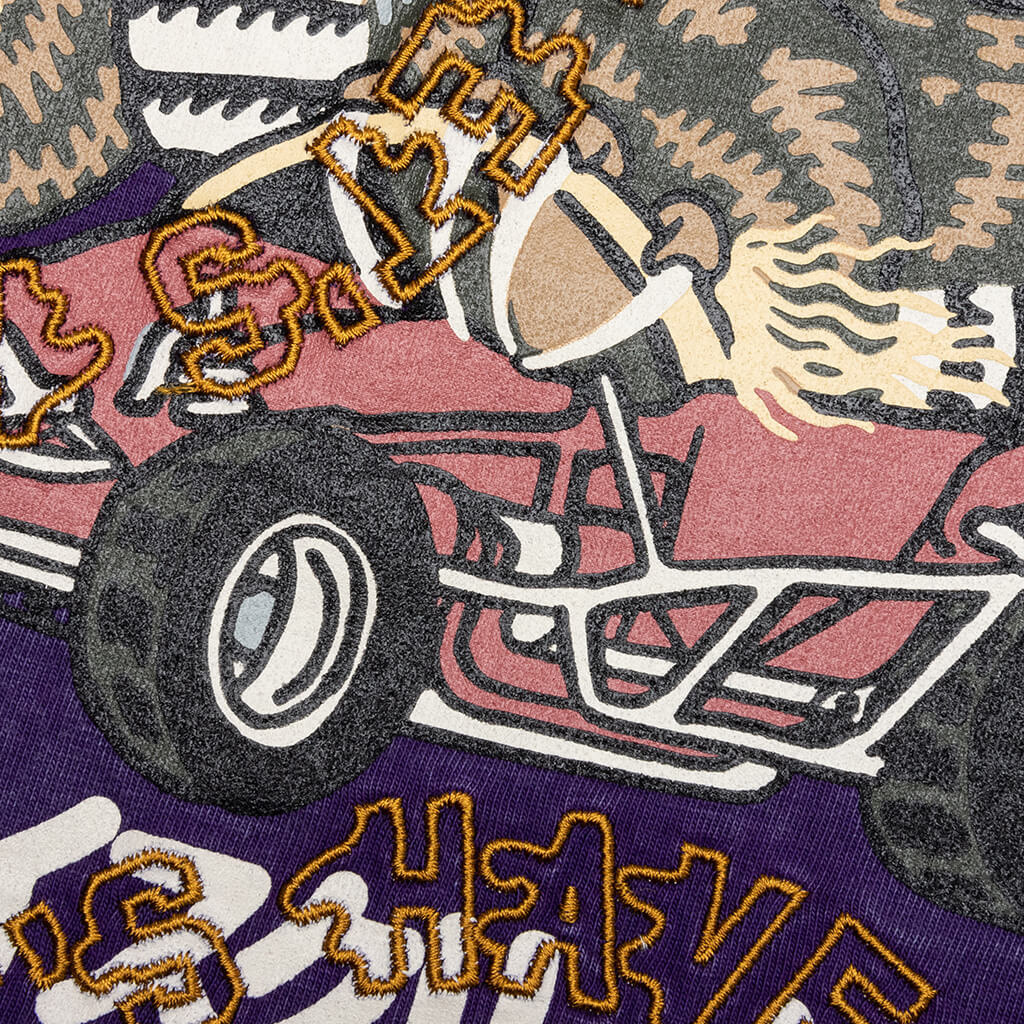 Family Reunion S/S Knit - Prism Violet