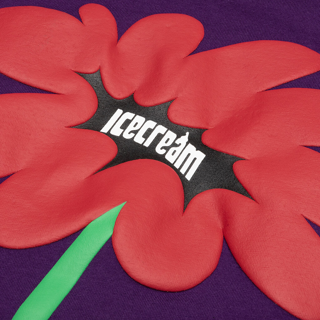 Flower S/S Tee - Acai