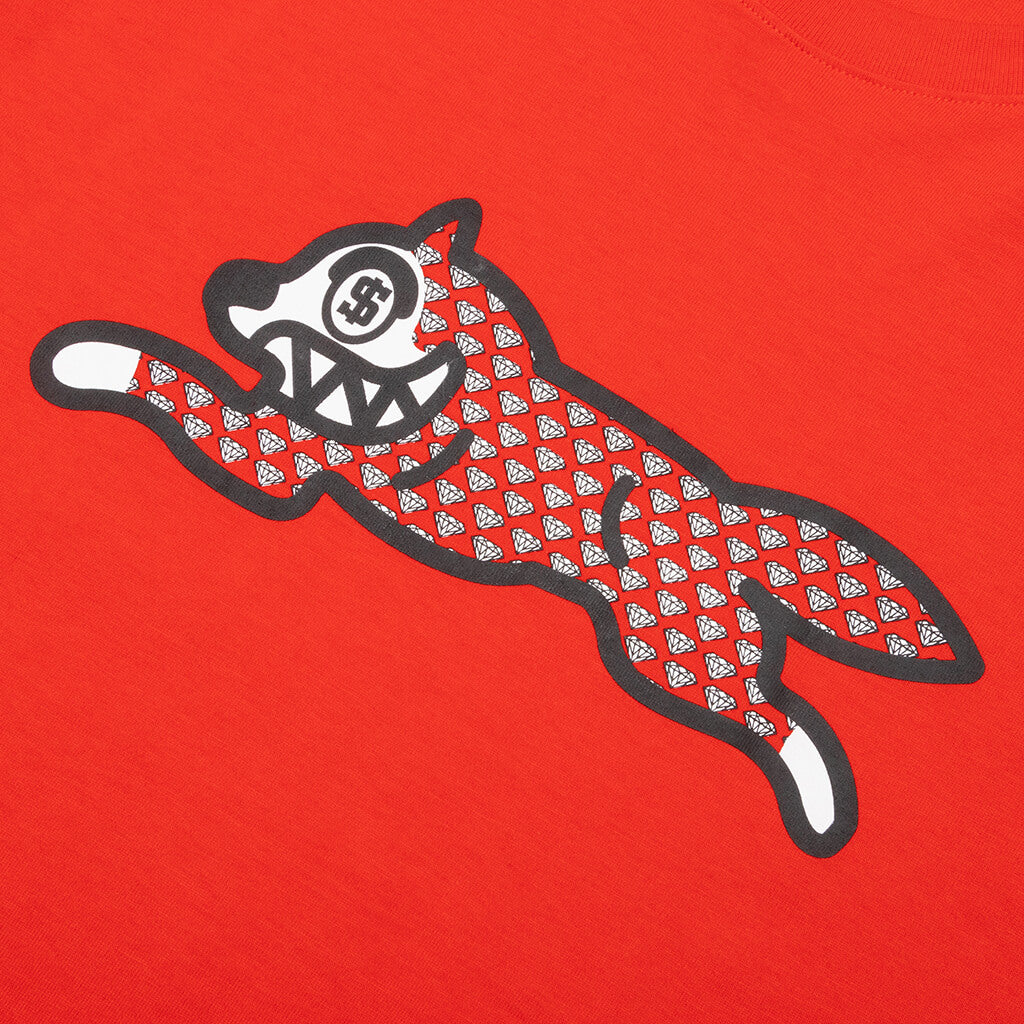 Fossil Fuel S/S Tee - Fiery Red