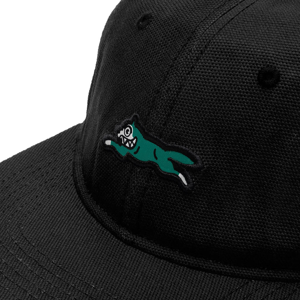 Hudson Panel Hat - Black