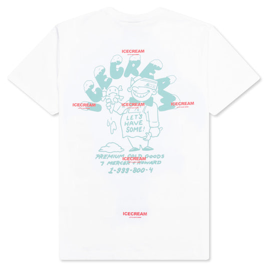 Man S/S Tee - White