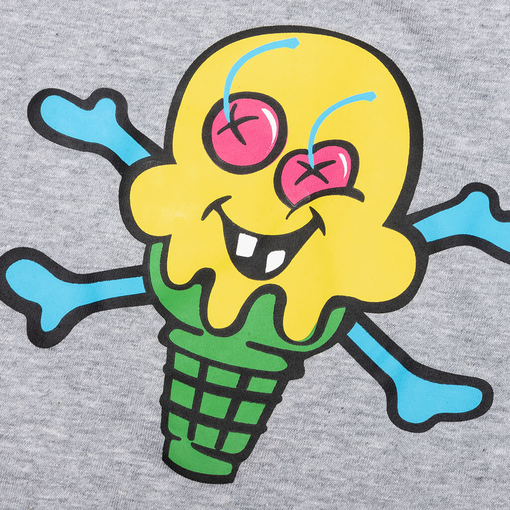 Kids Cheesecake S/S Tee - Heather Grey