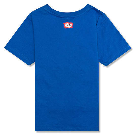 Kids Pumpkin S/S Tee - Nautical Blue